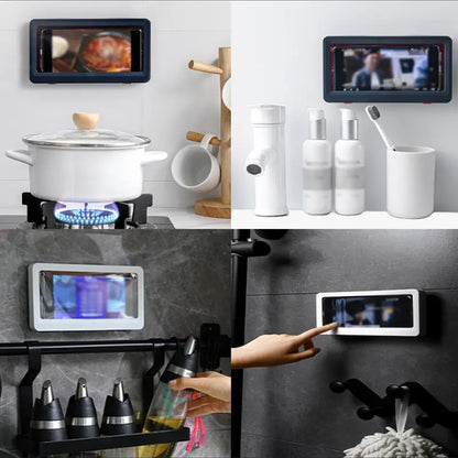 Wall-Mounted Touch Screen Phone Holder